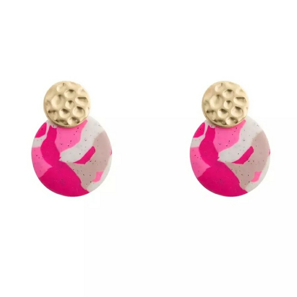 Polymer clay earrings